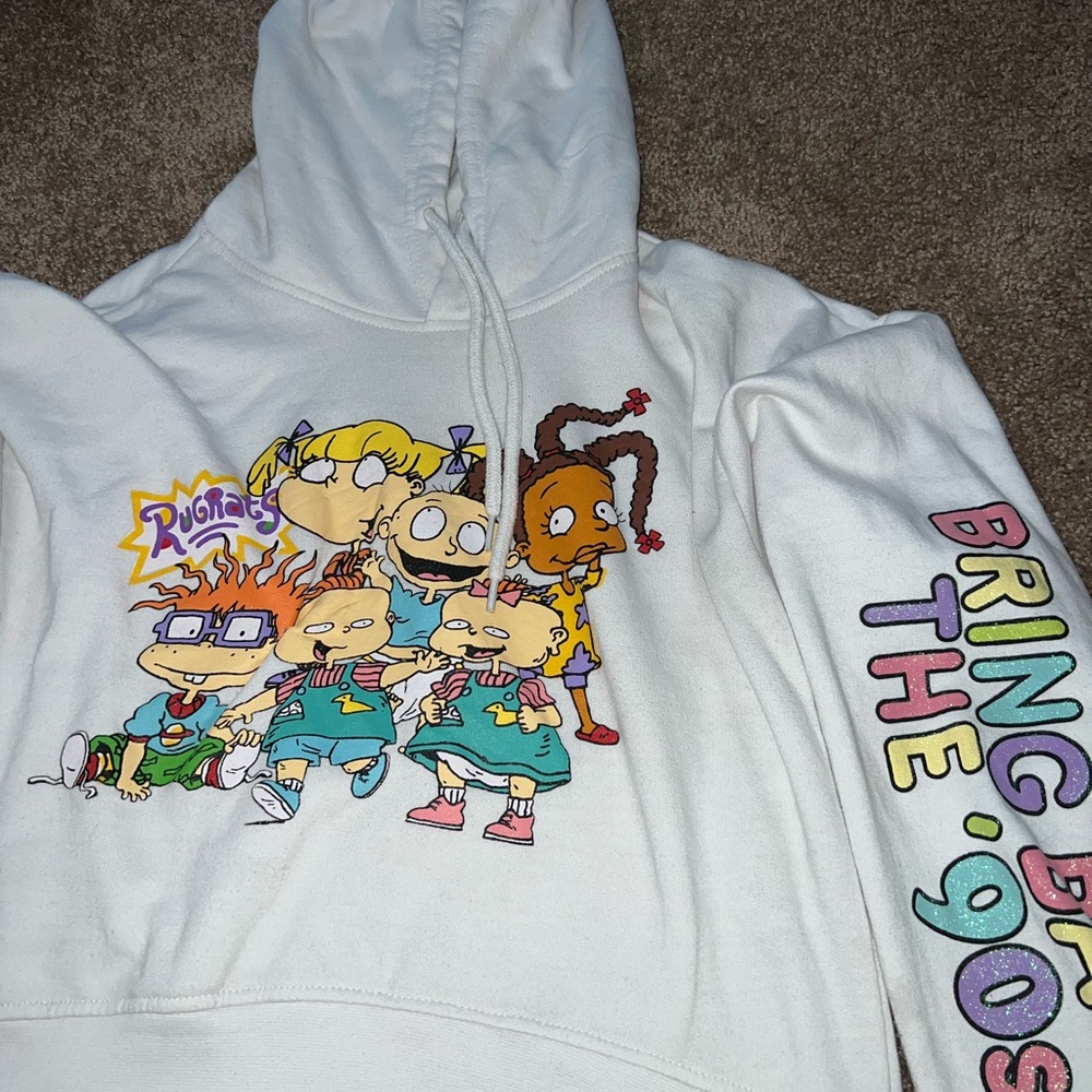 Rugrats hoodie white